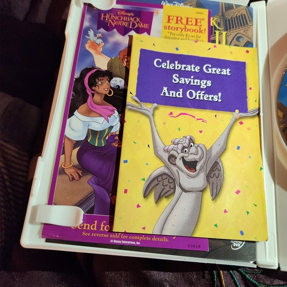 Disney The Hunchback of Notee Dane II DVD Rated G - Picture 7 of 7